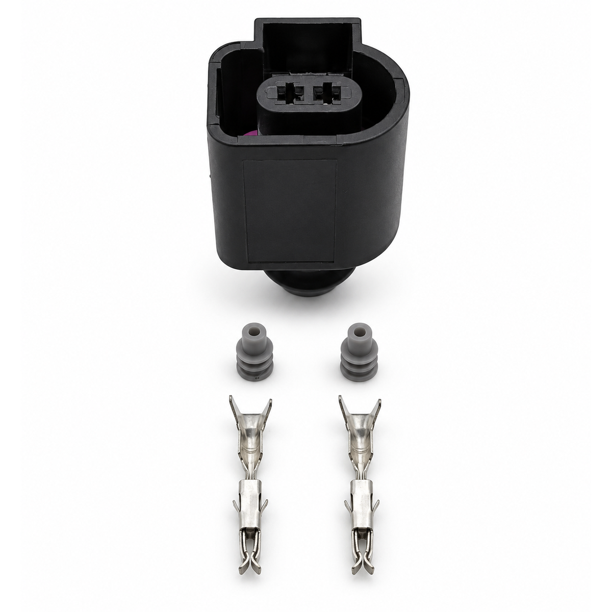 2 Pin Brake Pad Wear Connector Plug Pigtail for SEAT Ibiza 6L 6J 6F, Leon 1M 1P 5F, Toledo 1M – BAK/01.Y-1J0973702 – image 4
