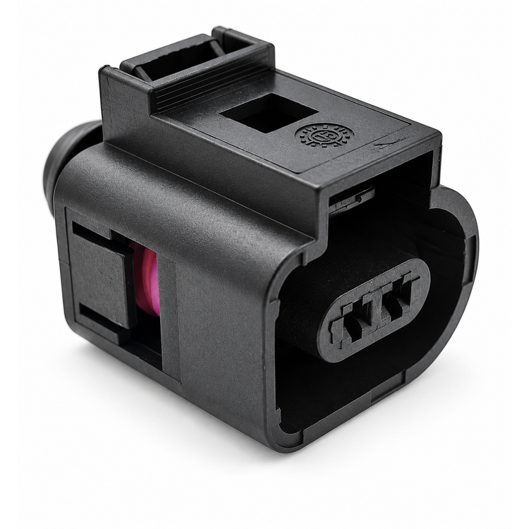 1J0973702 - VW AUDI VAG 2 Pin Female Connector Brake Pad Wear Sensor Plug Repair – BAK/01.Y-1J0973702 – image 7