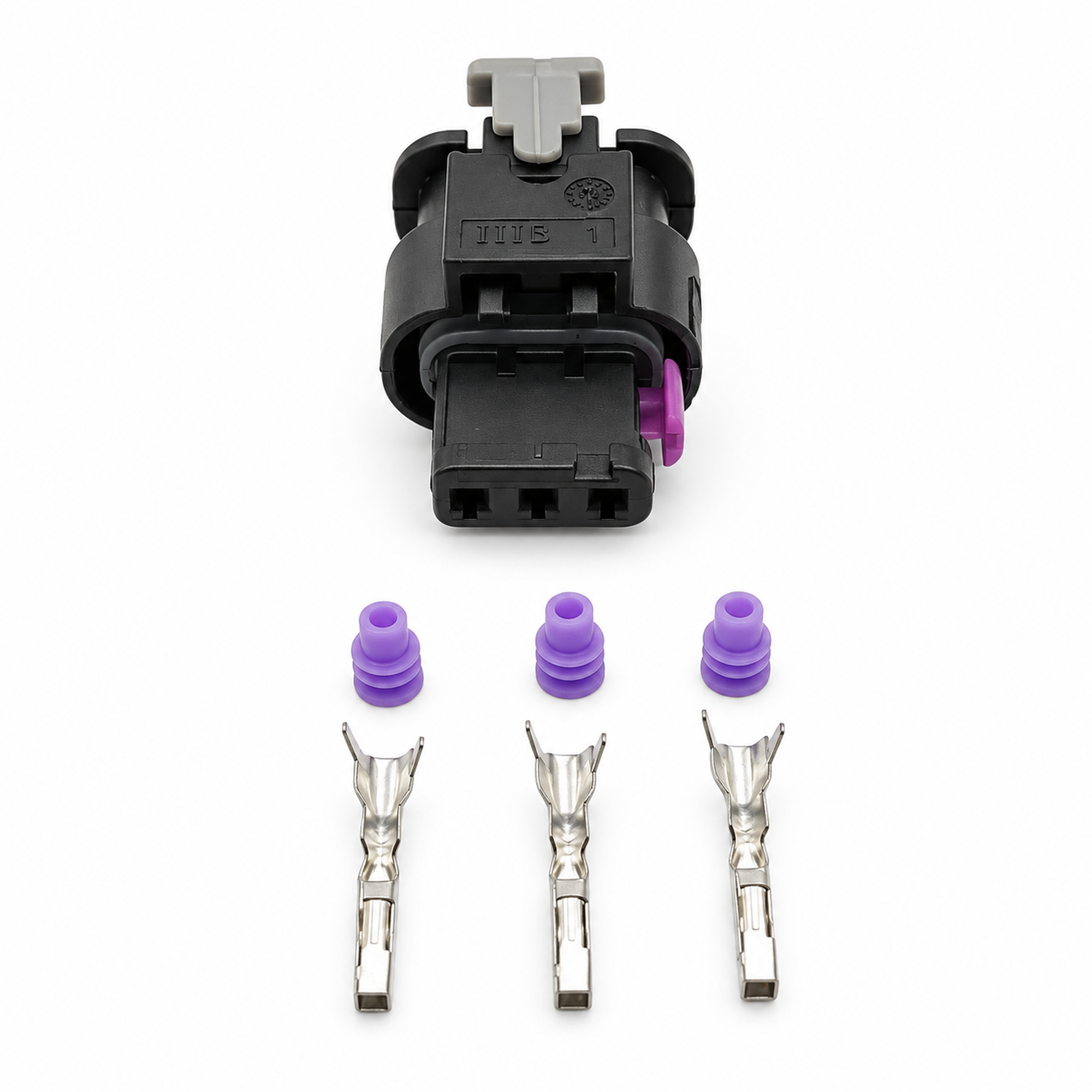 4F0973703 3 PIN PDC Parking Sensor Connector Plug Repair VW Audi Seat Skoda VAG – BAK/04.R-4F0973703 – image 1