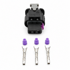 4F0973703 3 PIN PDC Parking Sensor Connector Plug Repair VW Audi Seat Skoda VAG – BAK/04.R-4F0973703 – image 1
