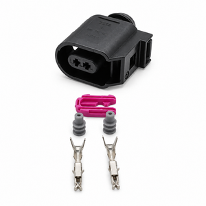 6E0973702 - 2 Pin ABS Sensor Connector Plug Female VW Audi Seat Skoda Volkswagen – BAK/05.O-6E0973702 – image 2