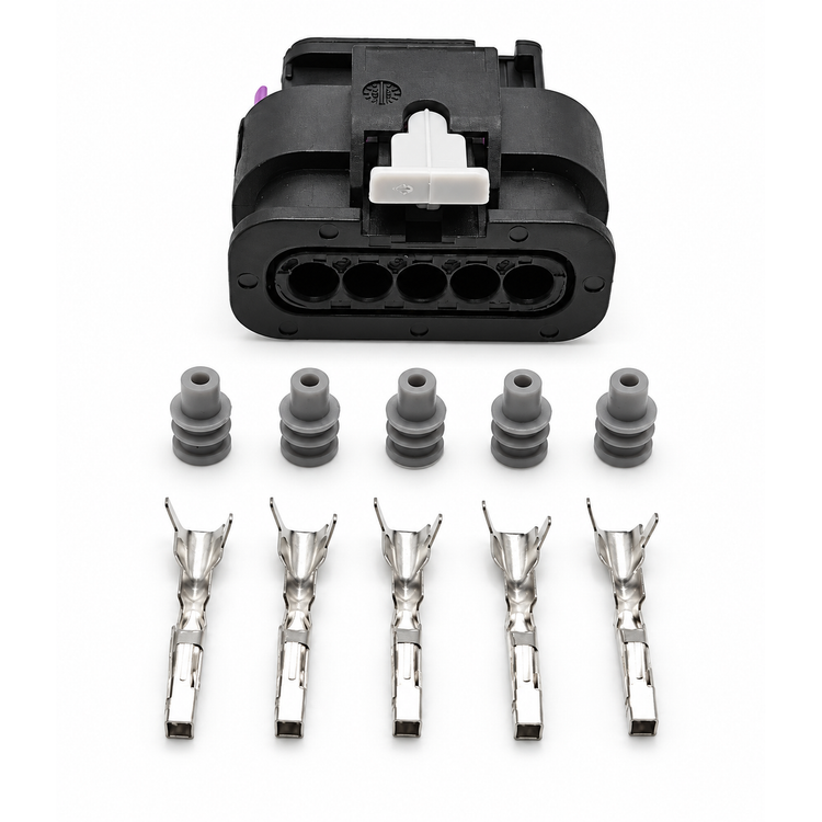 4F0973705 5 Pin Mass Air Flow Sensor MAF Connector Plug VW Audi Skoda Seat – BAK/07.G-4F0973705 – image 1