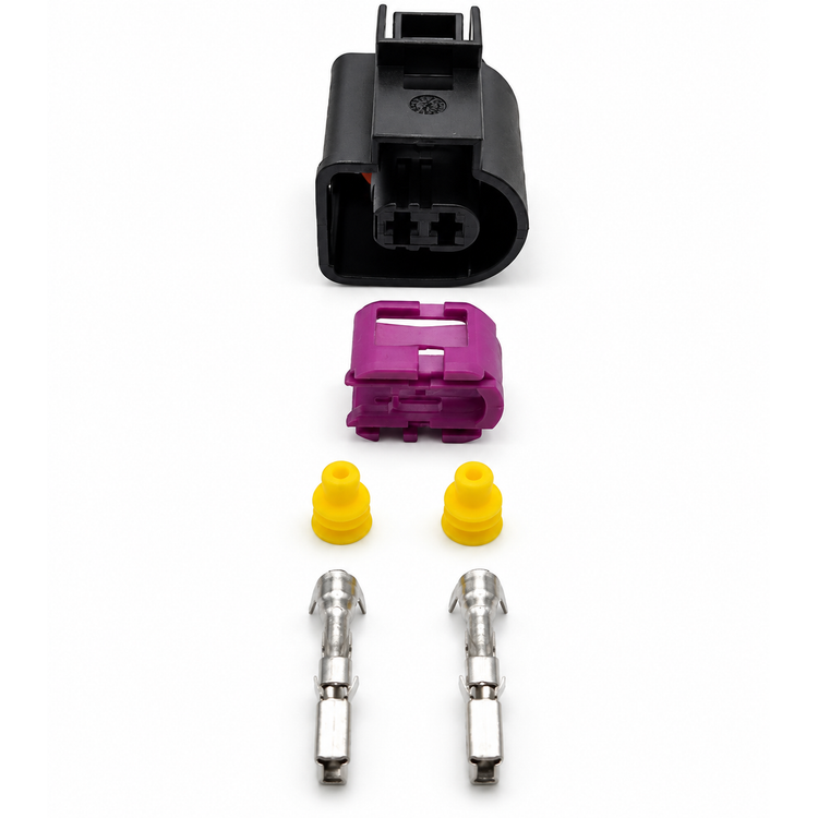 4D0971992 - 2 Pin Alternator Connector Plug Repair Fits VW, Audi, Skoda & Seat – BAK/08.B-4D0971992 – image 1