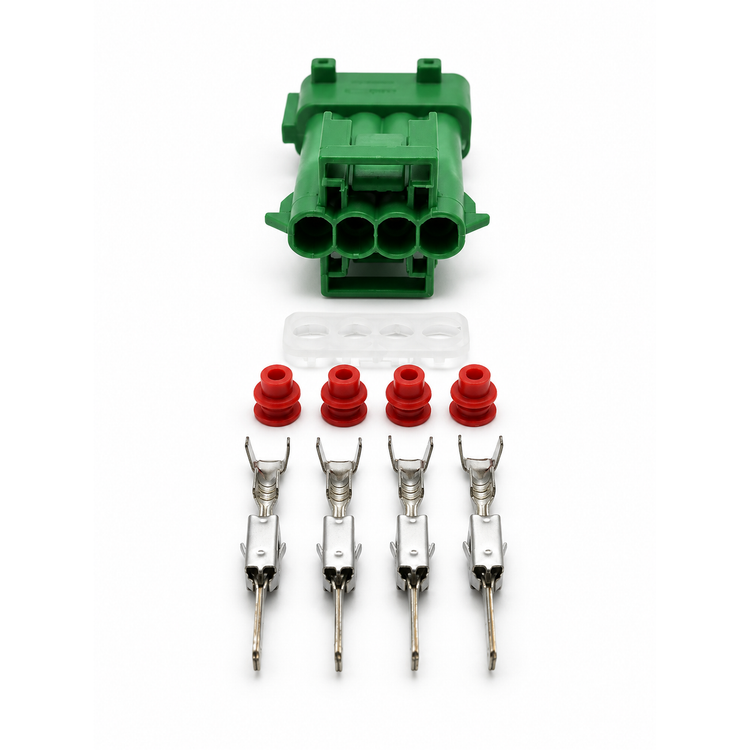4 Pin Fits Peugeot Citroen O2 Oxygen Sensor Connector Harness Repair 185001-3 – BIN A6.G/4pin – image 2