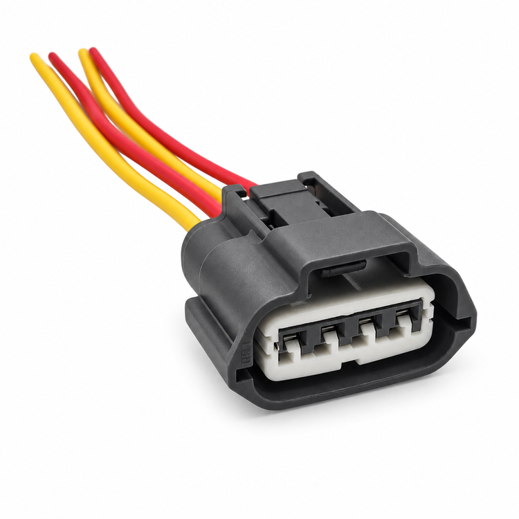 4 Pin Fits Peugeot Citroen Renault MAP Air Pressure Sensor Fuel Wired Connector NUMBER4K019