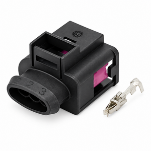 3 PIN Fuel Rail Pressure Sensor Plug Connector For VW Audi Skoda 4D0971993 – BIN B4.O/3pin – image 2