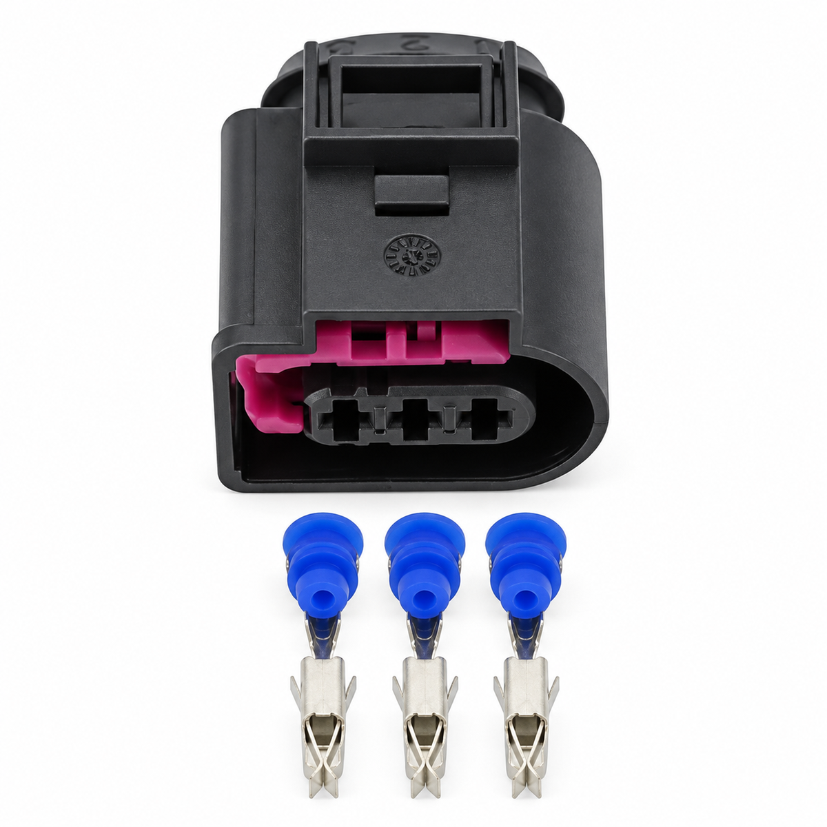 3 PIN Fuel Rail Pressure Sensor Plug Connector For VW Audi Skoda 4D0971993 – BIN B4.O/3pin – image 3