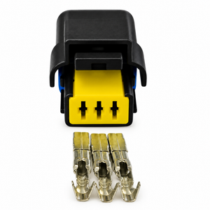 1pcs Connector 3-pin for 211PC032S0049 Fits Peugeot Headlight Gearbox – BIN/B5.R – image 1
