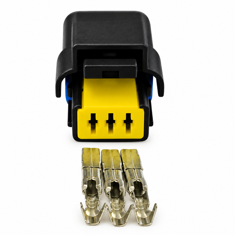 1pcs Connector 3-pin for 211PC032S0049 Fits Peugeot Headlight Gearbox – BIN/B5.R – image 1
