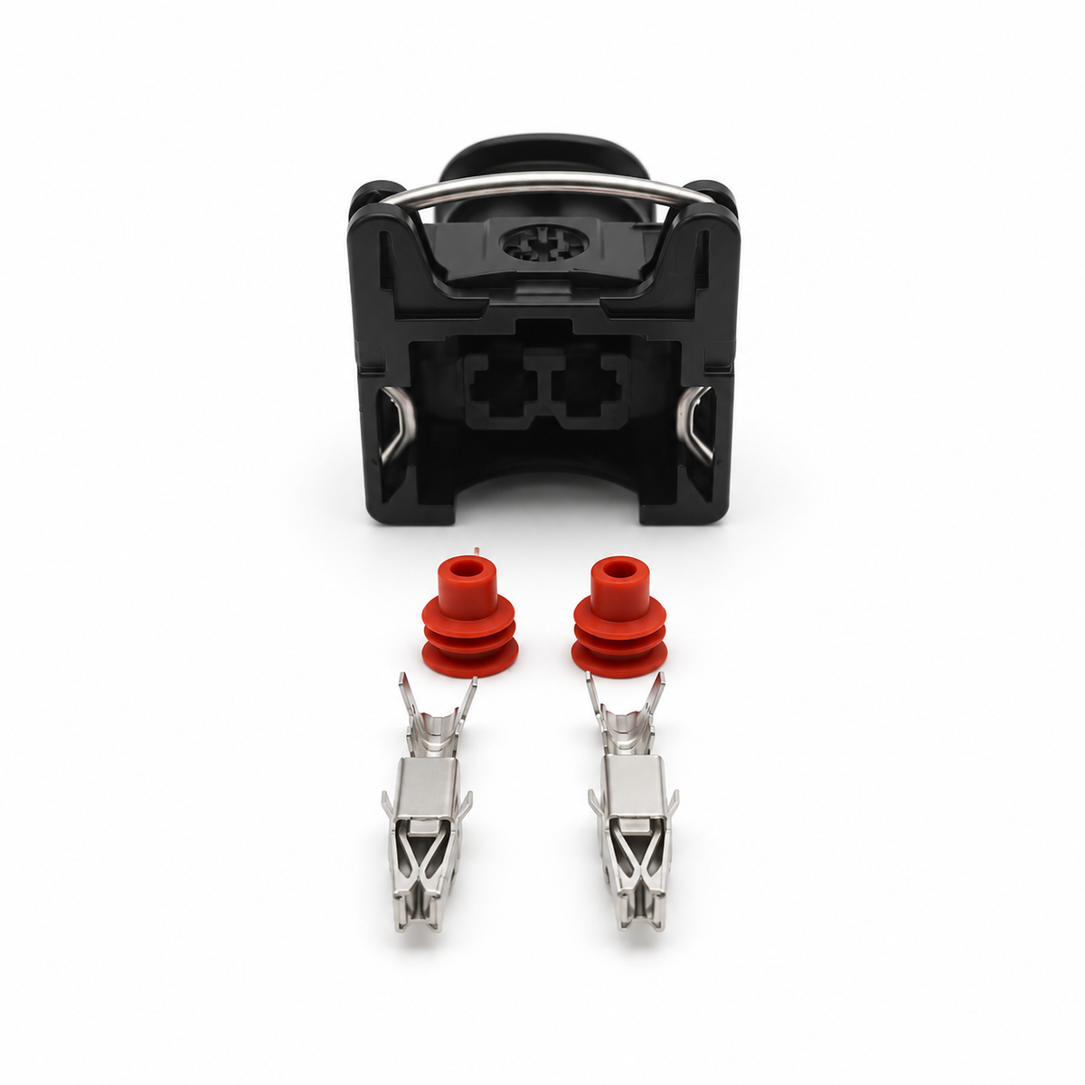 Peugeot Citroen Headlight / Headlamp / Horn 2 Pin Wiring Loom Connector Repair – BIN/B6.Y/2pin – image 1