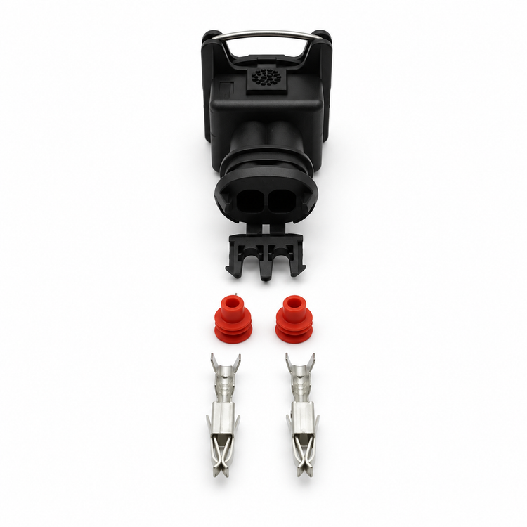 Peugeot Citroen Headlight / Headlamp / Horn 2 Pin Wiring Loom Connector Repair – BIN/B6.Y/2pin – image 2