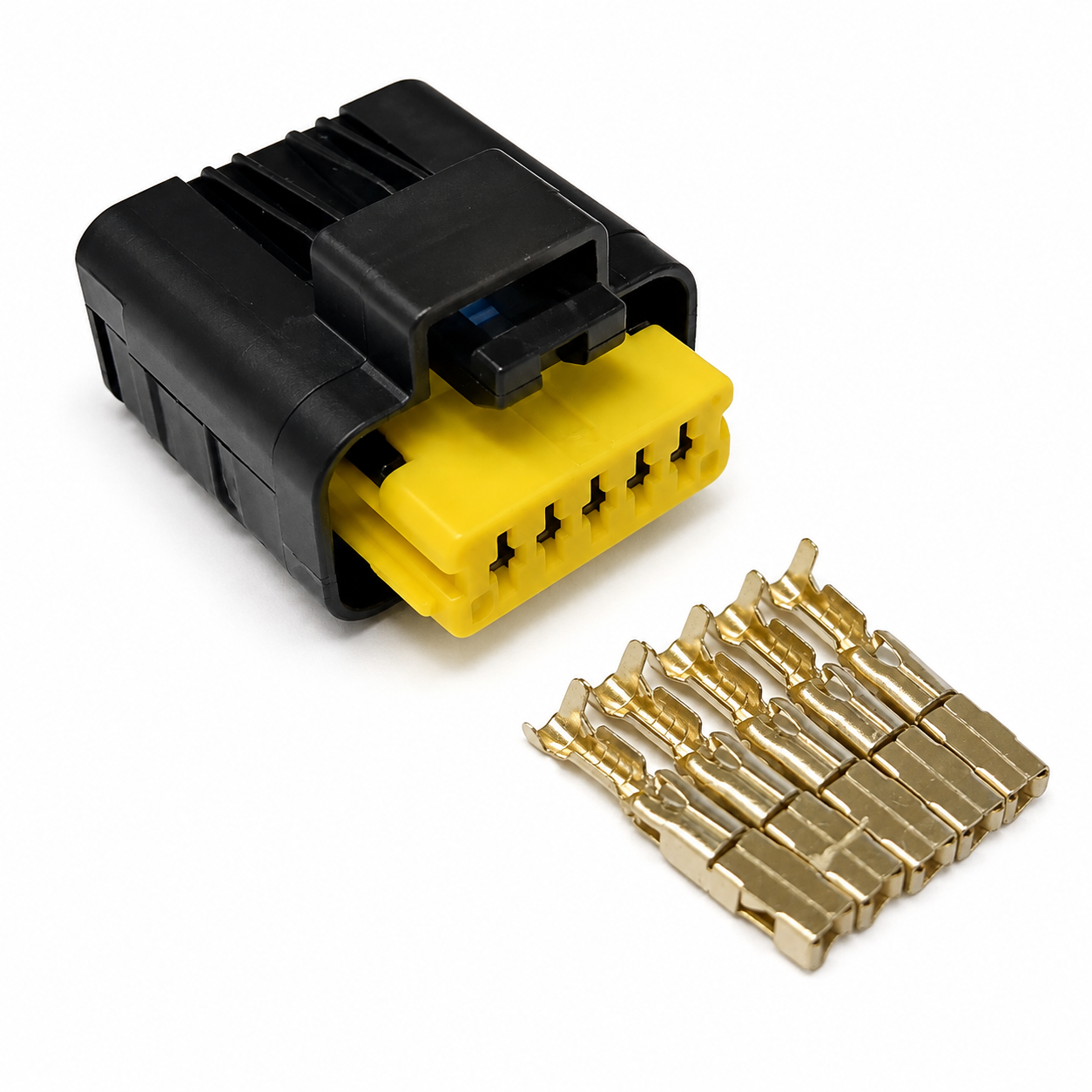 5 PIN FCI 211PC052S0081 8200683188 Automotive Connector with Pins 5W FEMALE MINISEAL BL