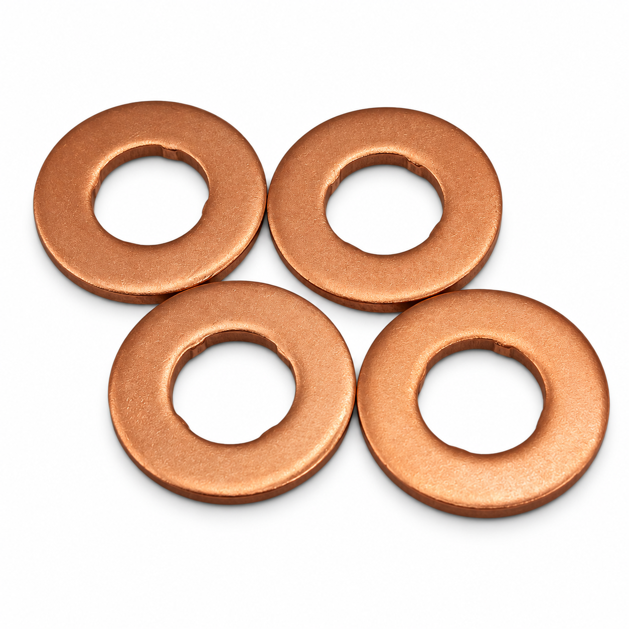 4pcs Diesel Injector Copper Washers For Vauxhall Astra Corsa Combo Tigra 1.3 Cdti