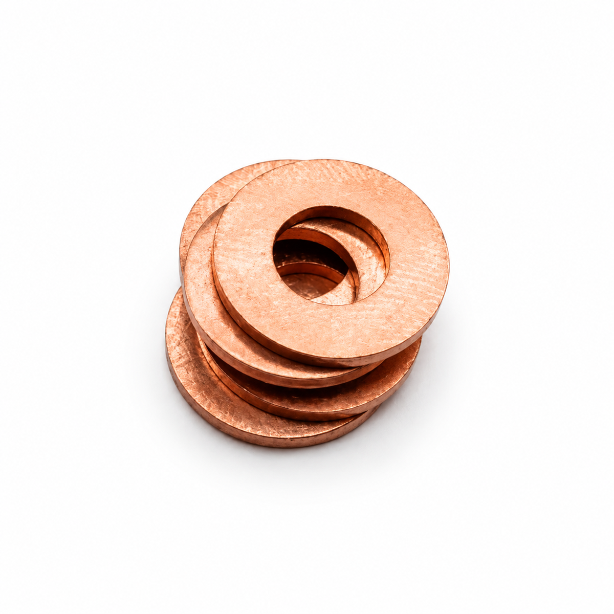 For Volvo XC90 2.4 D5 Common Rail Diesel Injector Washers x 5 - CRW002 – BIN C3.Y/5pcs – image 1