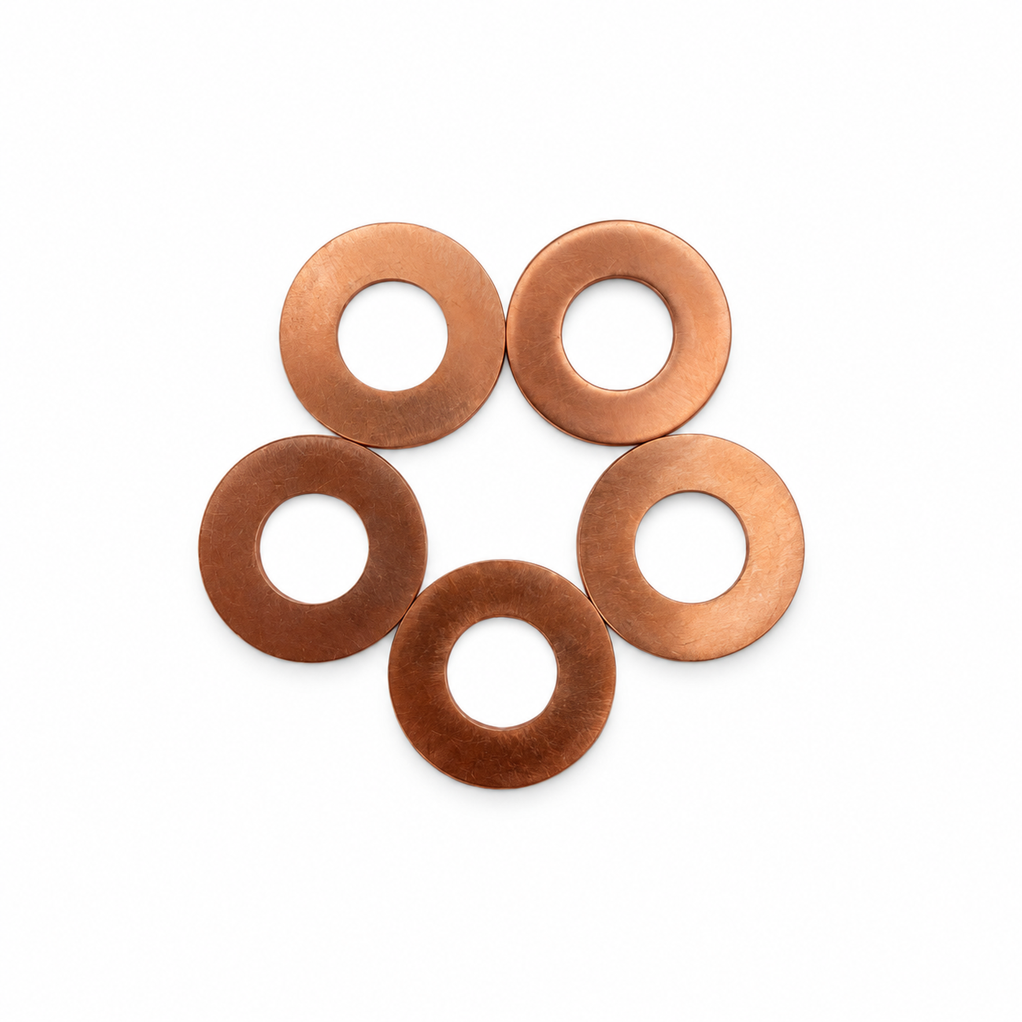 For Volvo XC90 2.4 D5 Common Rail Diesel Injector Washers x 5 - CRW002 – BIN C3.Y/5pcs – image 3