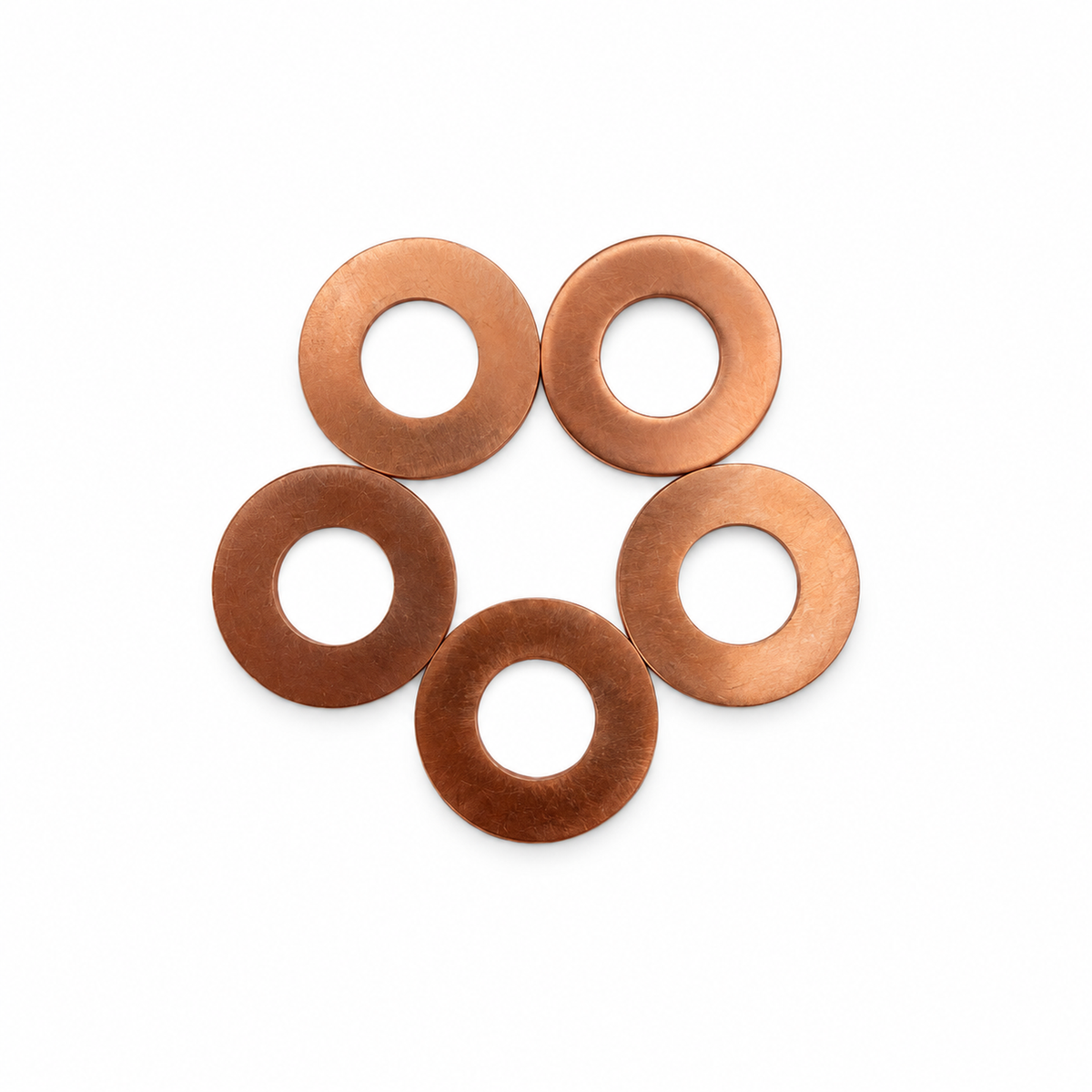 For Volvo XC90 2.4 D5 Common Rail Diesel Injector Washers x 5 - CRW002 – BIN C3.Y/5pcs – image 3