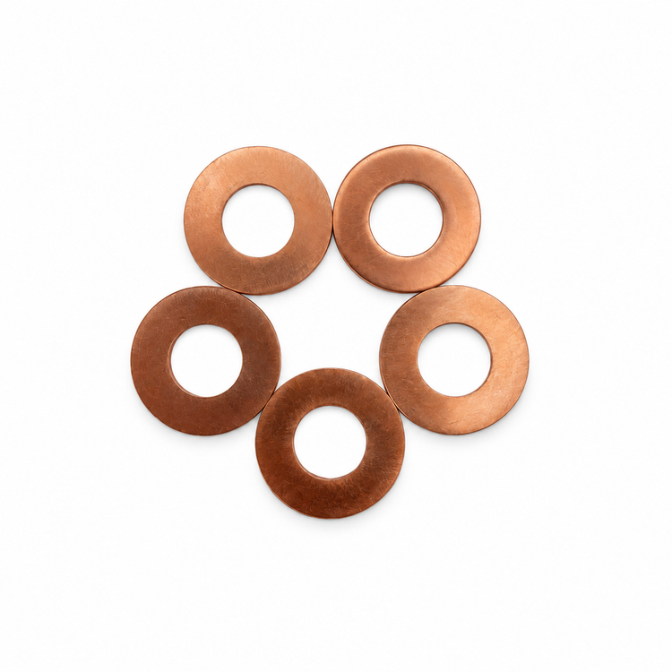 For Volvo XC90 2.4 D5 Common Rail Diesel Injector Washers x 5 - CRW002 – BIN C3.Y/5pcs – image 3