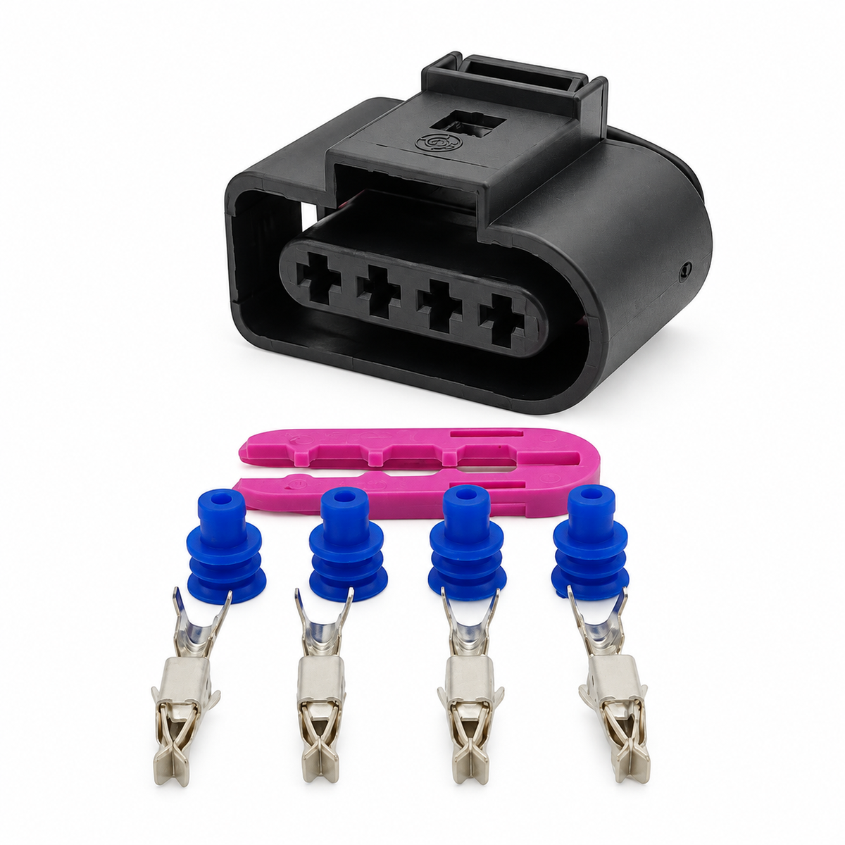 4 Pin Ignition Coil Connector for VW Audi Seat Skoda Ford 1J0973724 Fits Volkswagen – BIN/C6.R/4pin – image 9
