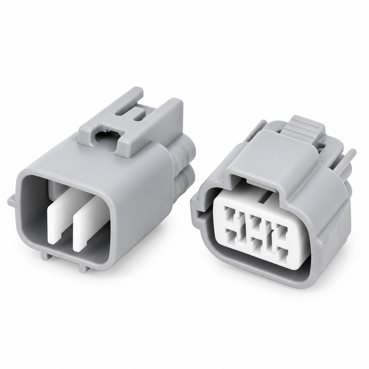 6 Pin Plug Connector Male Female TS For Sumitomo Toyota Accelerator Pedal 6188-0175 6189-0323 – BIN D2.Y/6pinM+F – image 3