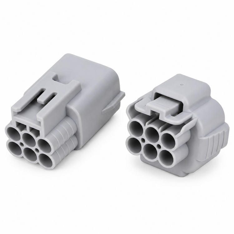 6 Pin Plug Connector Male Female TS For Sumitomo Toyota Accelerator Pedal 6188-0175 6189-0323 – BIN D2.Y/6pinM+F – image 4