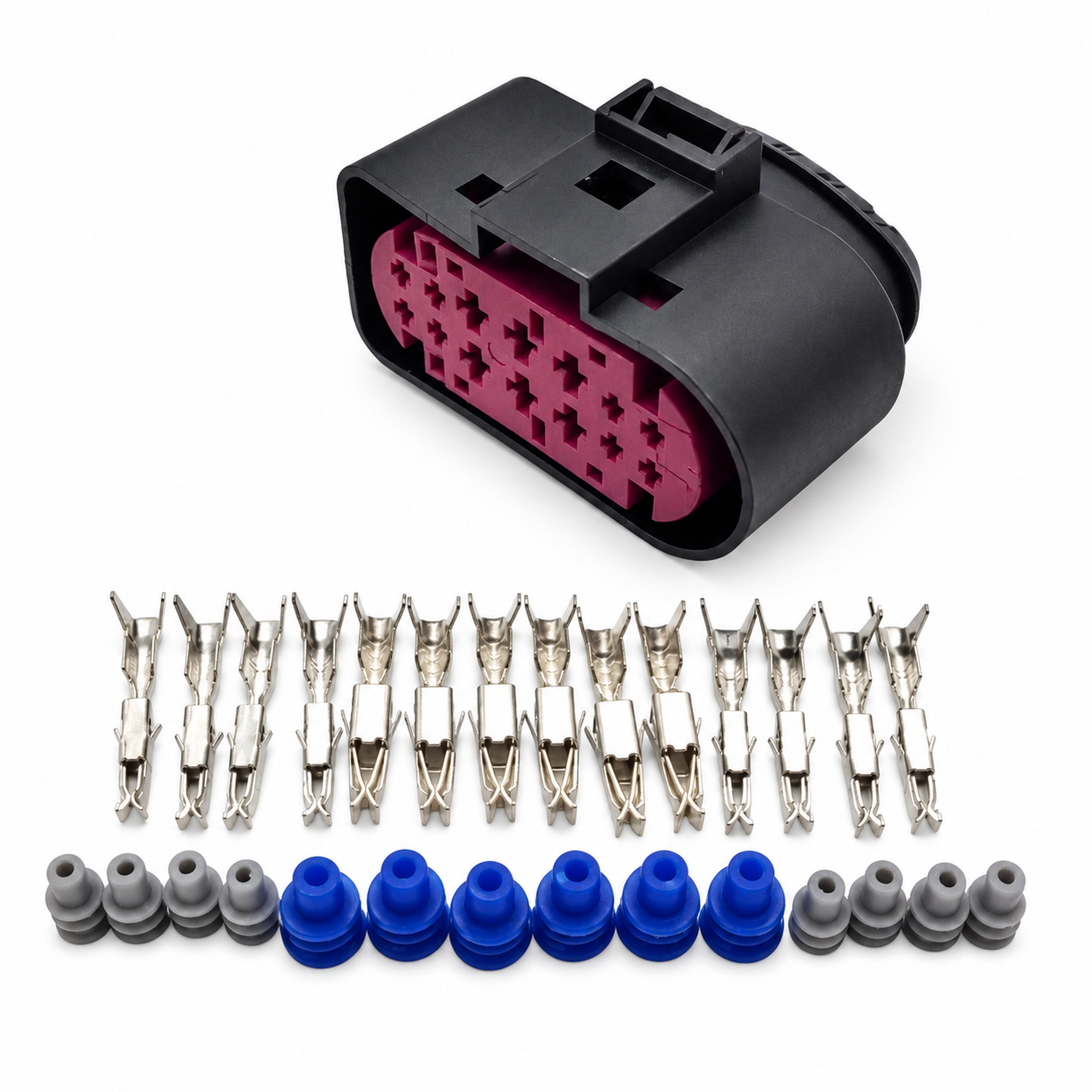 For Audi VW Skoda Seat Xenon Headlight 14pin Plug Connector 1J0973737 – BIN/D3.G/14PIN – image 9