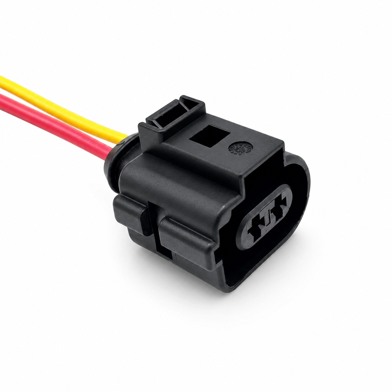 2 Pin Rear Electric Parking Brake Motor Connector Wiring Loom Fits VW Audi 6X0973722G