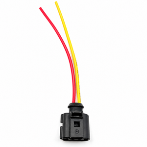 2 Pin Rear Electric Parking Brake Motor Connector Wiring Loom Fits VW Audi 6X0973722G – BIN/D4.B – image 2