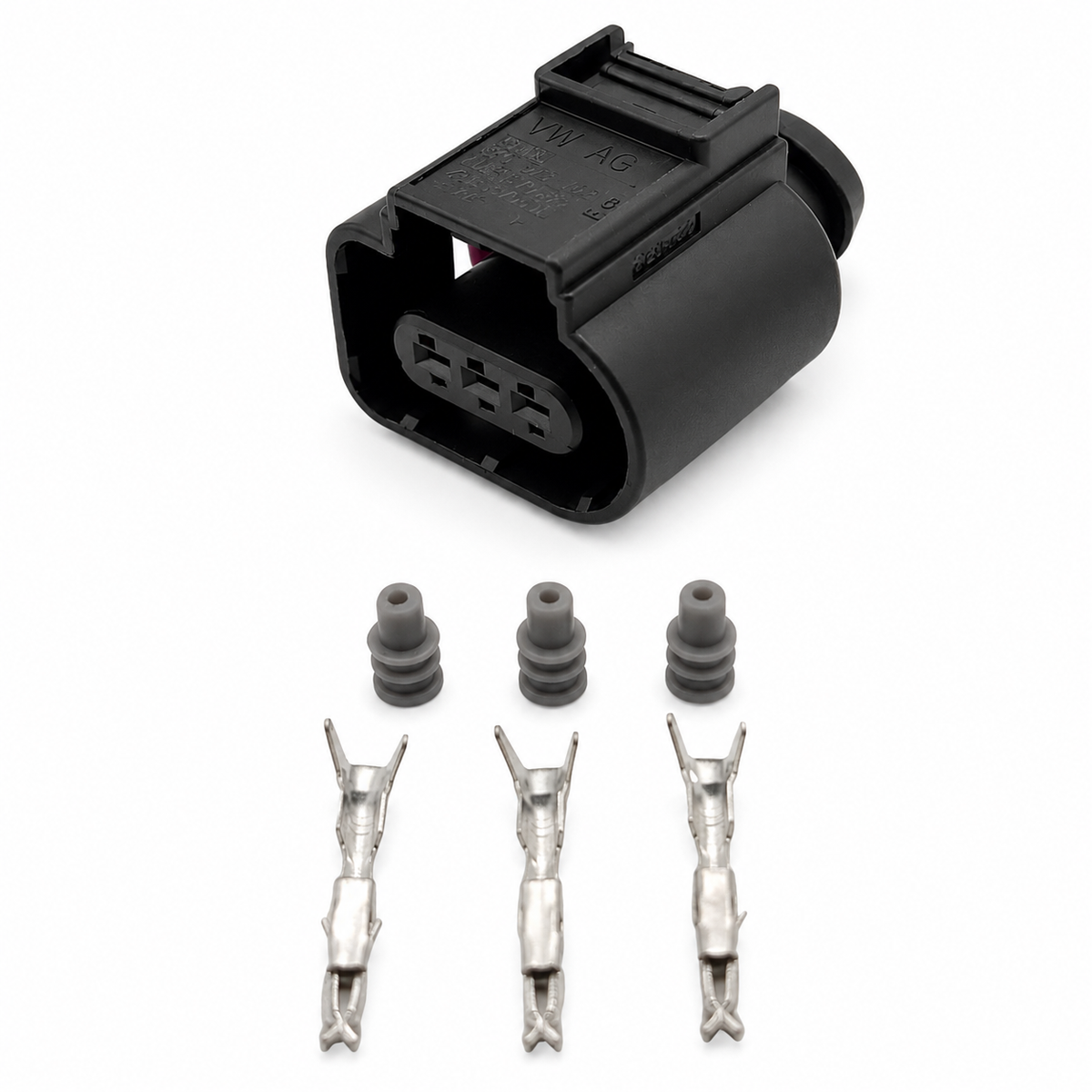 8K0973703 3 Pin Camshaft Sensor Connector Plug Socket for VW Audi Seat Skoda