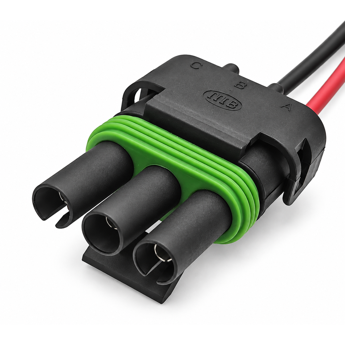 Assembled Delphi Weather Pack 3 Pin Sealed Prewired Connector Kit Male & Female – BIN E8.Y/M+F – image 6