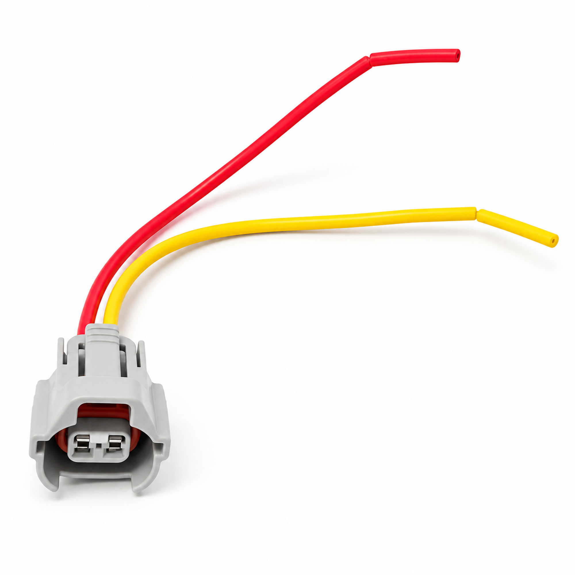 2 Pin Connector 6189-0060 For Denso Fuel Injector Connector Prewired Plug Cable Wiring – BIN/F3.R/2-PIN-INJECTOR – image 1