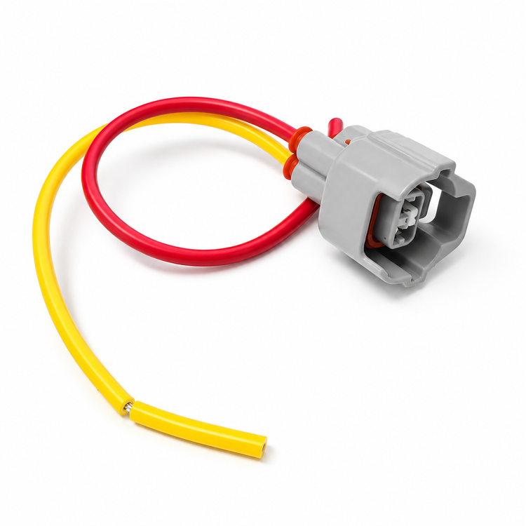 2 Pin Connector 6189-0060 For Denso Fuel Injector Connector Prewired Plug Cable Wiring – BIN/F3.R/2-PIN-INJECTOR – image 3
