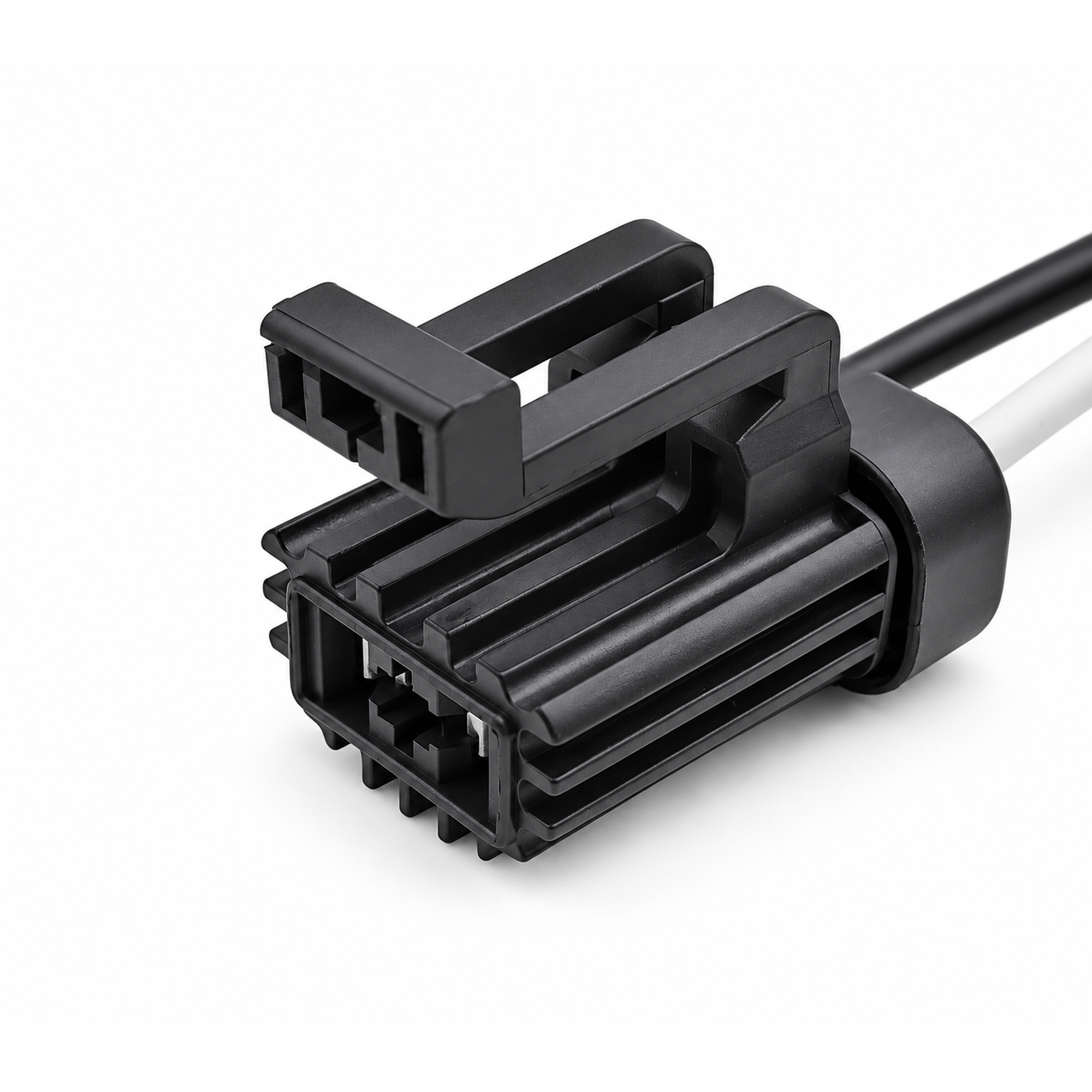 2 Pin Connector for Heater Resistor Blower Connector Wiring for Ford 1U2Z14S411CA 1U2Z-14S411-CA – BIN F6.R/cable – image 2