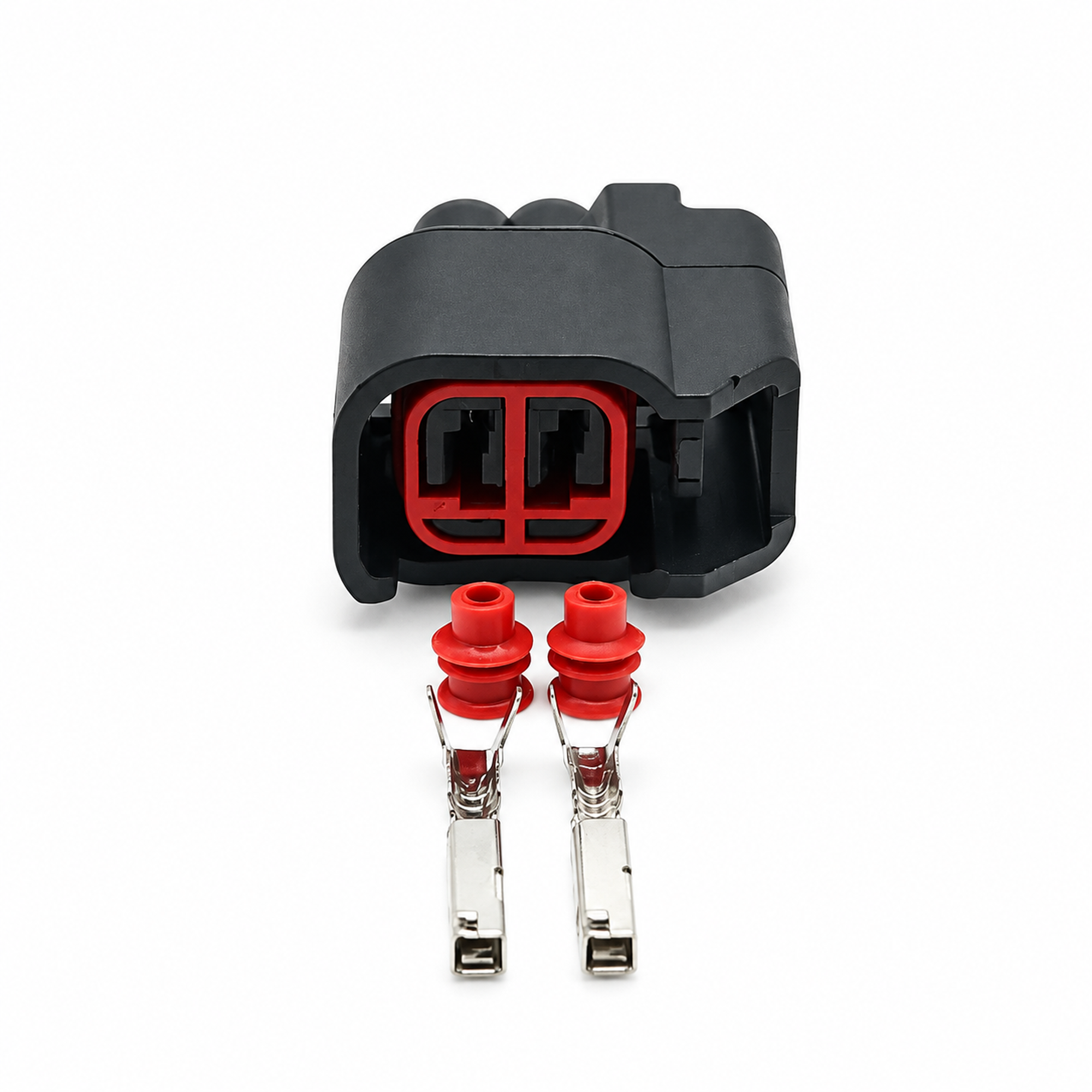 EV6 EV14 for Denso Injector Connector Plug 2 Pin Female Kit Terminals and Seals – BIN/G4.G – image 1