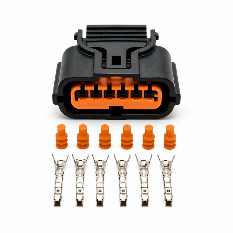 6 Pin Female Plug PDC Connector Reverse Sensor Radar For Hyundai Kia HP286-06021 – BIN/H6.G – image 1