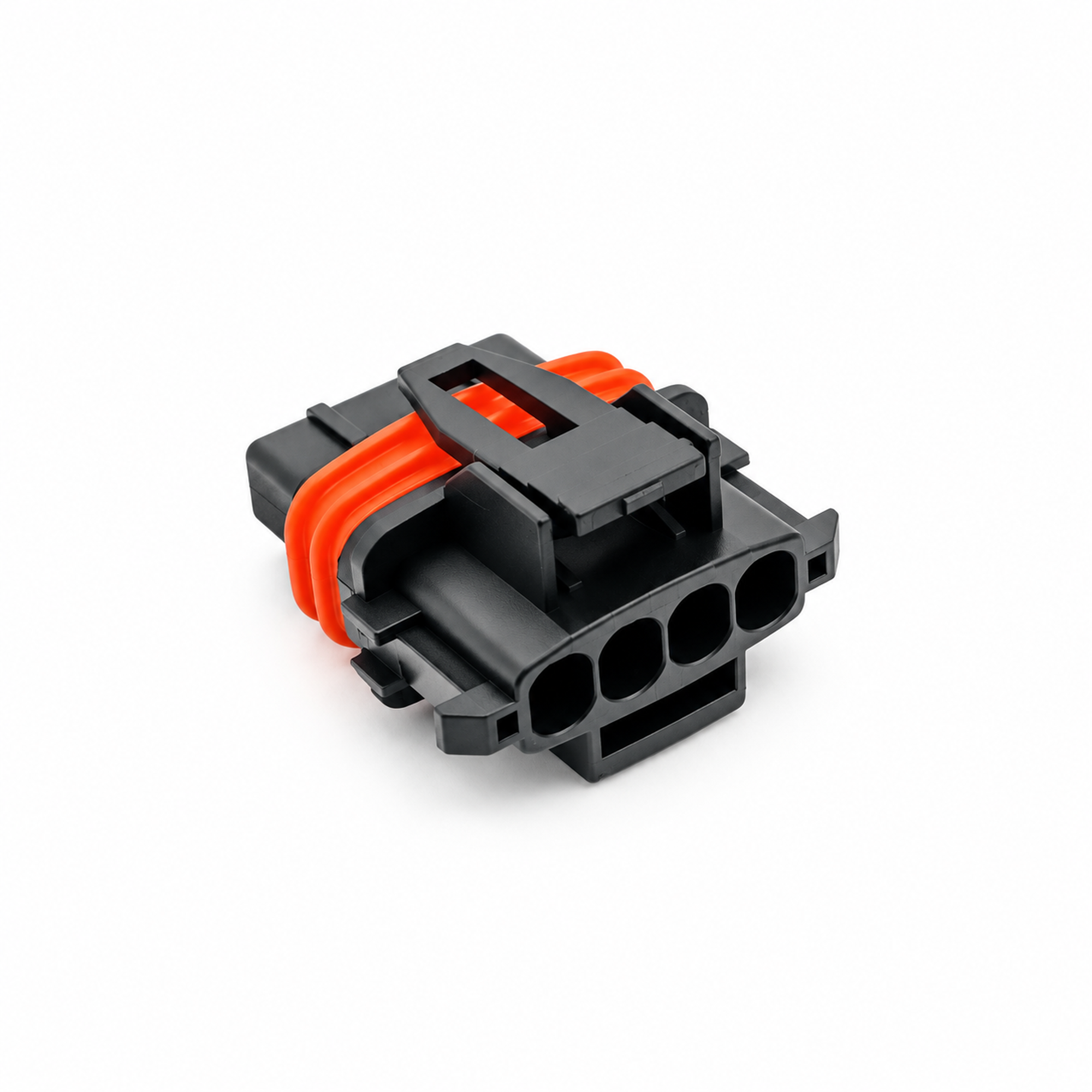 4 Pin Connector JPT Series Male 4-Way Connector with Flap 368162-1 – BIN/H7.B – image 5
