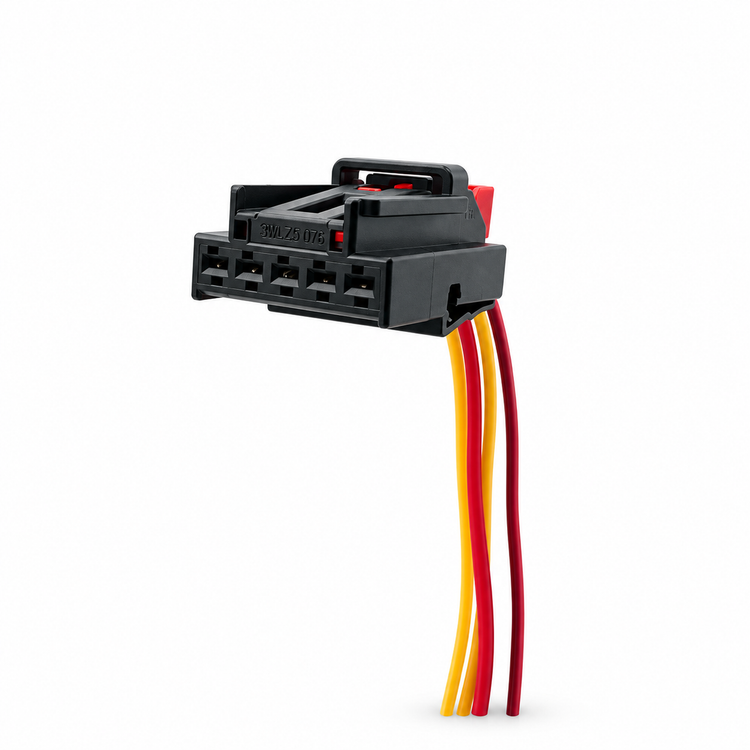 5 Pin Connector for VW Volkswagen Tail Light Lamp Rear-Contact 5K0972705 – BIN/J3.Y – image 1