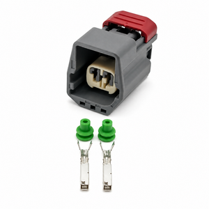 2 Pin Female connector and terminals OE 7282-5558-10 7283-5558-10 – BIN/i1.0 – image 1