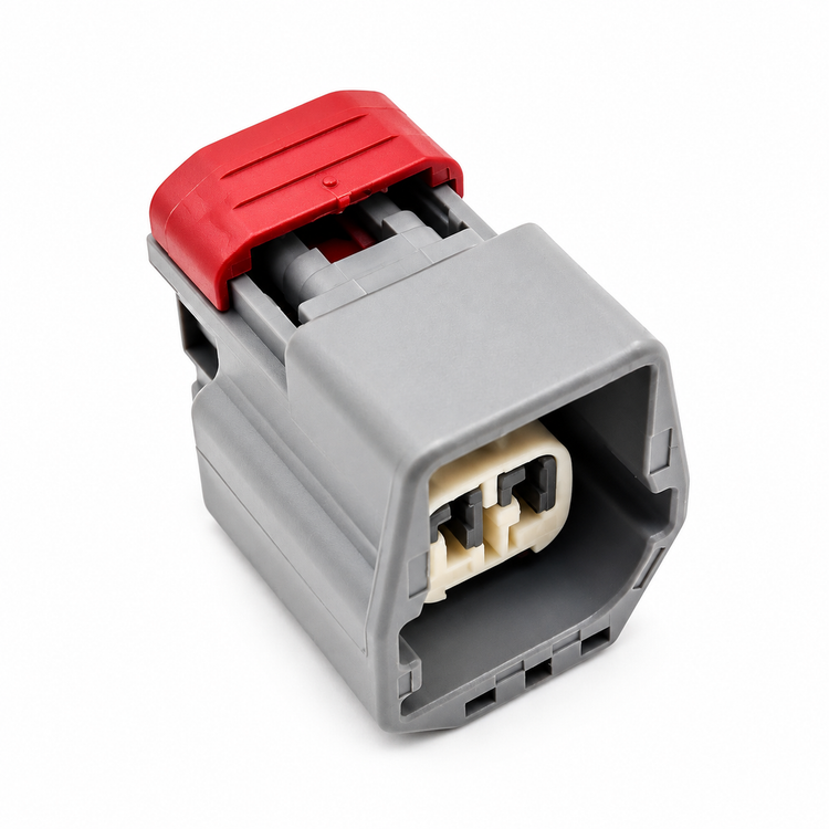 2 Pin Female connector and terminals OE 7282-5558-10 7283-5558-10 – BIN/i1.0 – image 3
