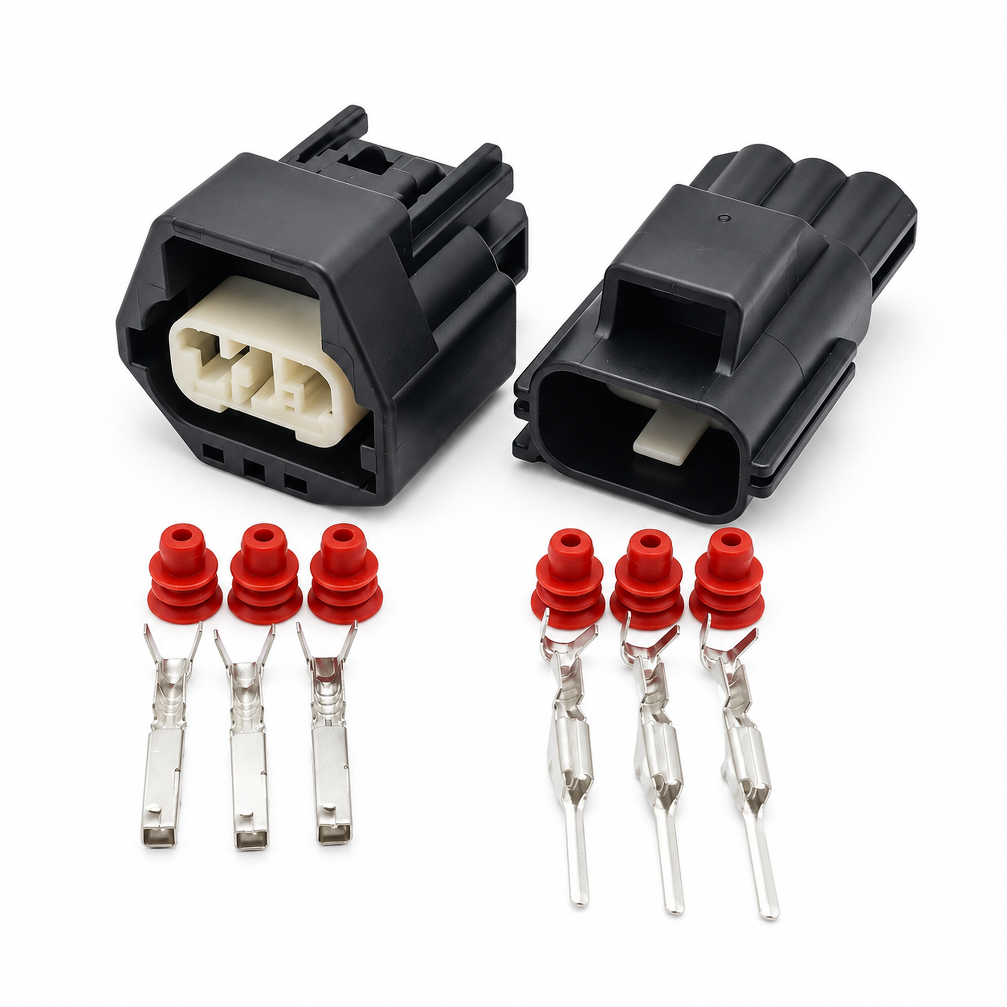 3 Pin Female & Male Brake Fluid Sensor for Ford Volvo 7283-5541-30 7282-5541-30 – BIN/i6.B/Male+Female – image 7