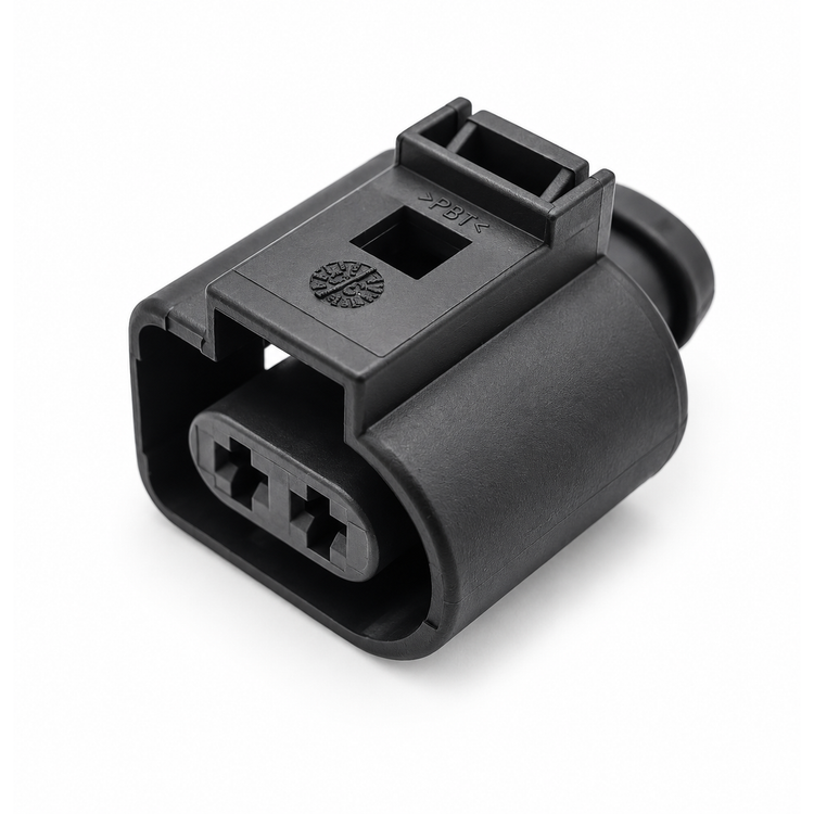 1J0973722 2 Pin Connector Plug Socket Repair Fits VW Audi Seat Skoda Volkswagen – BIN i8.O/2pin – image 2
