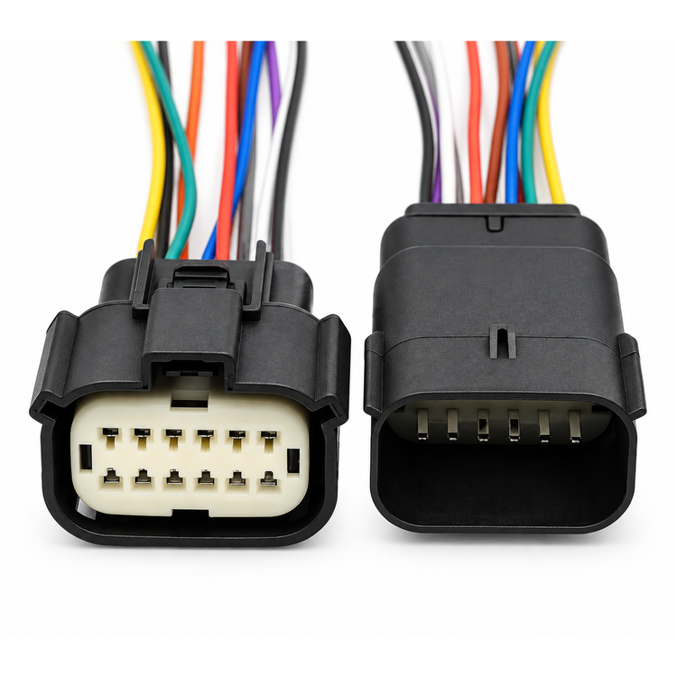 Molex MX150 Connector Kit Male & Female Prewired 3 4 6 8 12 16 Pin Motorcycle Automotive – BLU-01/3pinMolexPre/M+F – image 3