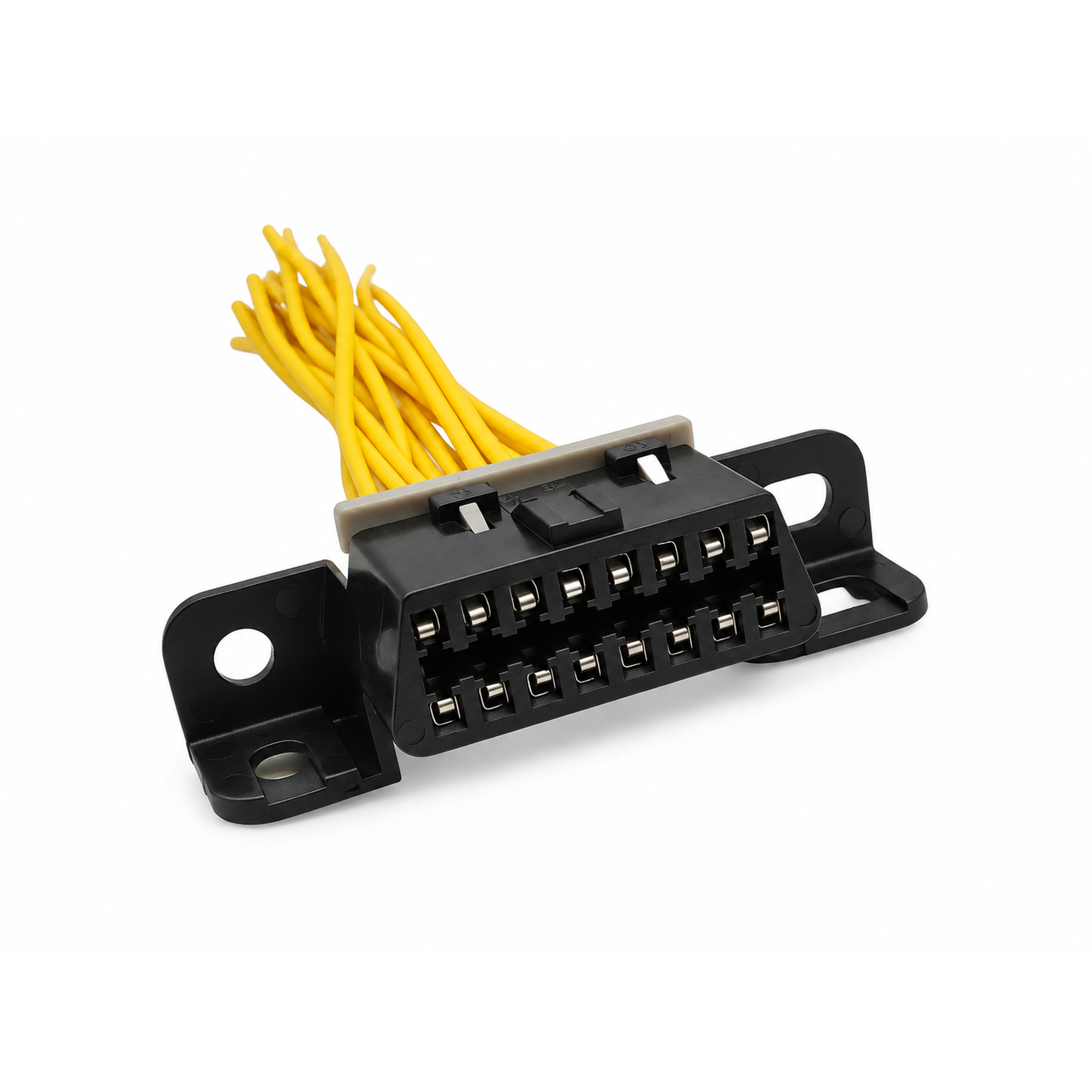 OBD2 Under Dash Mount Socket Plug Connector 16 pin Female Open Prewired OBD PA64647579596747 – BOT2/OBDCable – image 6
