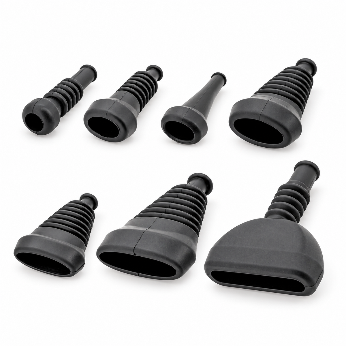10pcs AMP Superseal Waterproof Connector Rubber Boots Sleeve 1 2 3 4 5 6 Pins Way