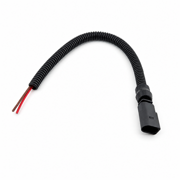 2 Pin Brake Pad Wear Sensor Connector Plug Pigtail Prewired 30cm - VW Golf Passat CC Caddy Tiguan Touran Transporter 1J0973802