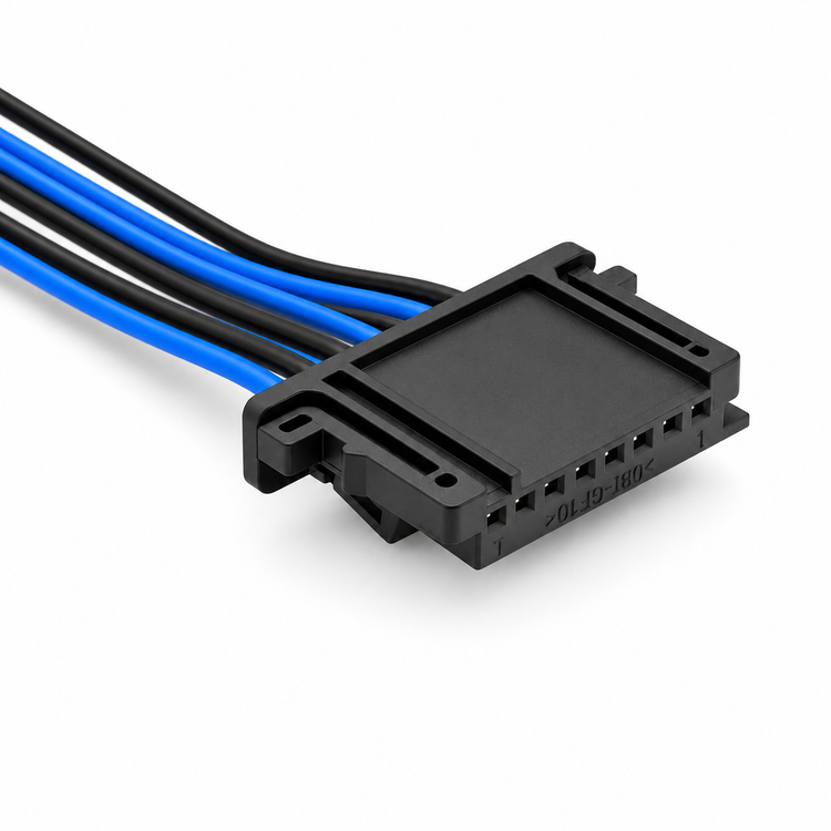 8 Pin Wiring Loom for BMW CIC iDrive Screen Retro Fit Power Prewired – C037 – image 1