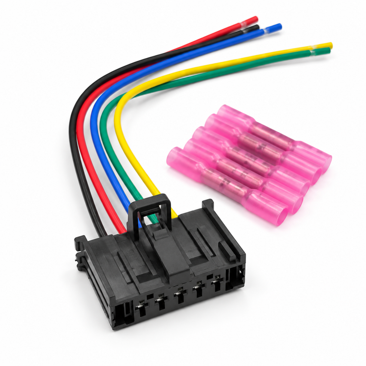 5 Pin Repair Kit For Fiat Alfa Opel Resistor Regulator Heater Blower – C044 – image 2