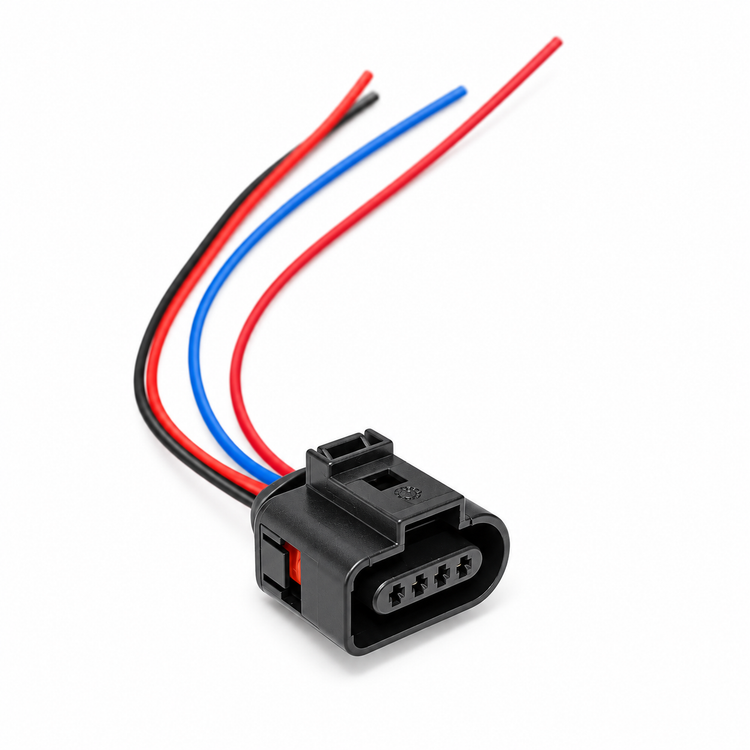 VW Audi 4 Pin 1J0973704 MAP Sensor Brake Pressure Plug Connector Pre Wired – C1/cable.c1b – image 4
