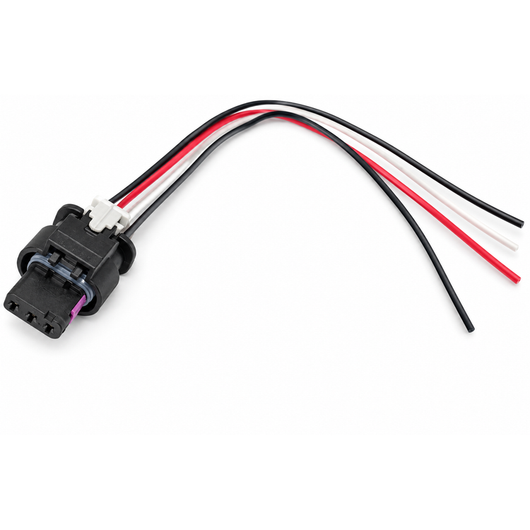 4Pcs 3 PIN PDC Parking Sensor Prewired Connector Fits VW Audi Skoda 4F0973703 – *C12/4pcs.plugs – image 2