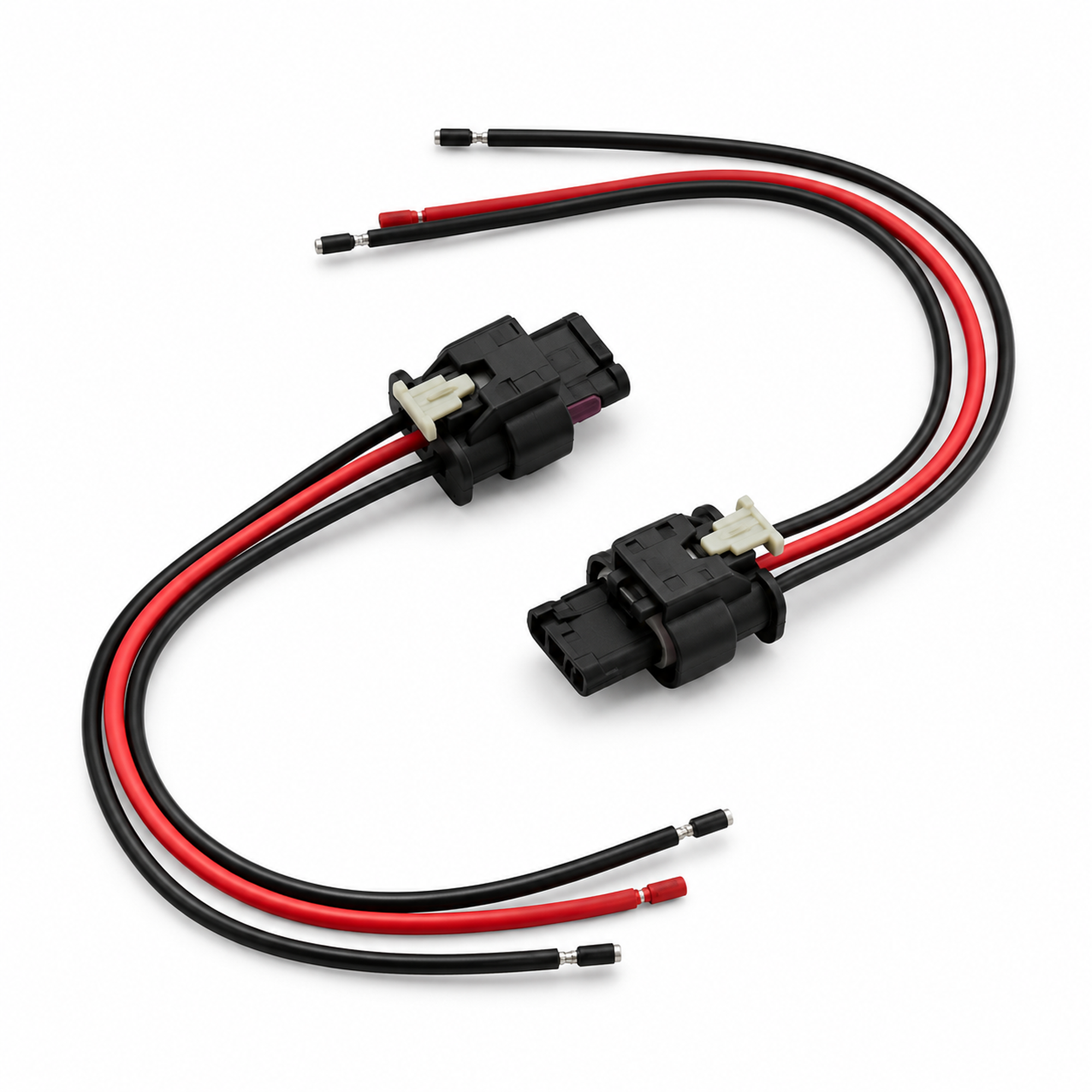 2pcs 3 Pin Parking Sensor Pigtail Plug 4H0973703 4F0973703 for VW Audi Skoda Seat – C12/X2pcs.cable – image 1