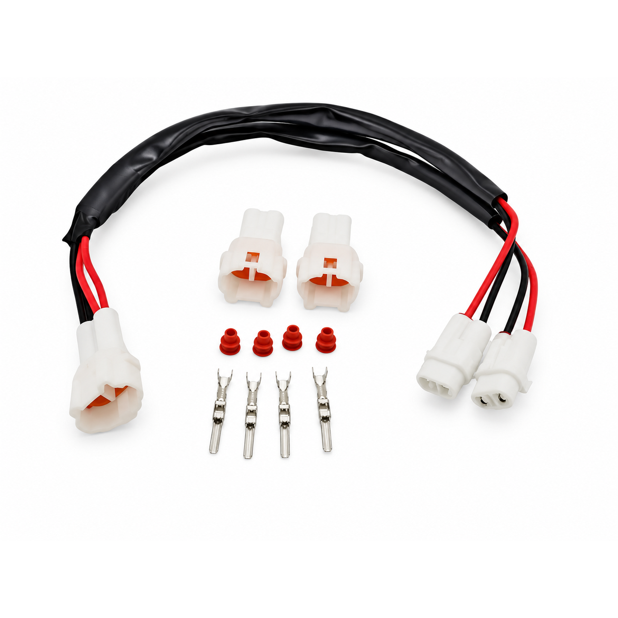 2 Pin For Yamaha DC Twin Power Splitter Set FZ6 MT07 09 FZ07 FZ09 YZF-R1 R1M R6 XV1900 – C13-kit-H272 – image 2